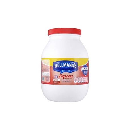 Unilever Food Solutions Mayonesa Hellmann's Espesa 3.8L - ZK-DespensayMas-Unilever Food Solutions