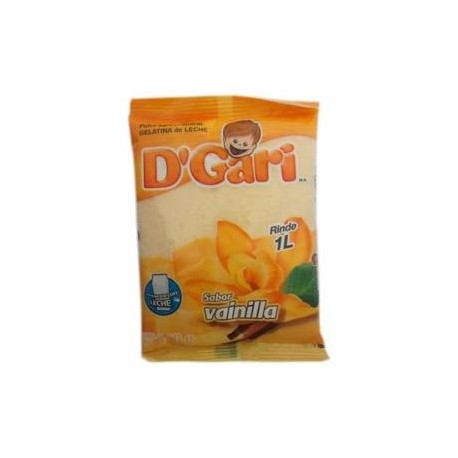 DÂ´Gari Media Caja Gelatina Vainilla 840G/5P-DespensayMas-DÂ´Gari