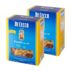 De Cecco Fusilli de Sémola De Cecco Pasta Pasta 2P/454G - ZK-DespensayMas-De Cecco