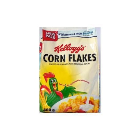 Kelloggs Caja cereal Corn Flakes 400G/24P-DespensayMas-Kelloggs