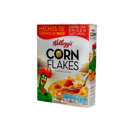 Kelloggs Media Caja Cereal Corn Flakes 400C/12P-DespensayMas-Kelloggs