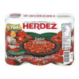 Herdez Salsa Casera Herdez 6P/210G - ZK-DespensayMas-Herdez