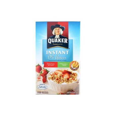 Pepsico Caja avena Quaker instantánea 0 azúcar variedad 280G/12P-DespensayMas-Pepsico