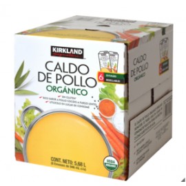 Kirkland Kirkland Signature caldo de pollo orgánico 6P/946M - KOZ-DespensayMas-Kirkland