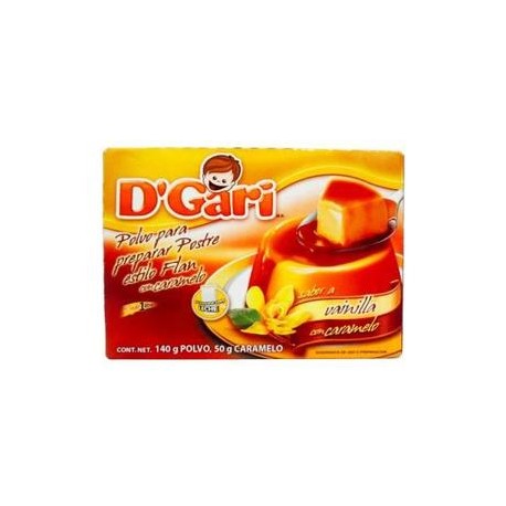 DÂ´Gari Caja Flan D´Gari 140G/50P-DespensayMas-DÂ´Gari