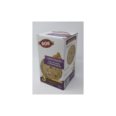 Soft Light Galletas de avena con almendras 720G - KOZ-DespensayMas-Soft Light