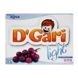 DÂ´Gari Caja Gelatina D'Gari Light Uva 20G/24P-DespensayMas-DÂ´Gari