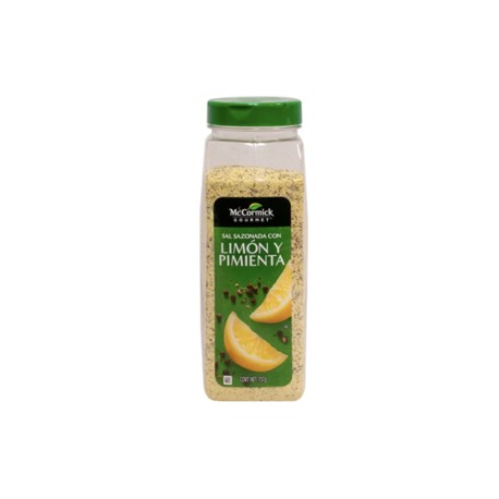 Herdez Sal con limon y pimienta Mccormick Gourment 737G - KOZ-DespensayMas-Herdez