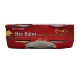 Het Bahn Arroz al vapor gohan blanco 6P/210G - KOZ-DespensayMas-Het Bahn