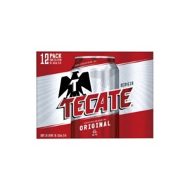 Cuauhtémoc Moctezuma Caja cerveza Tecate 12P-DespensayMas-Cuauhtémoc Moctezuma