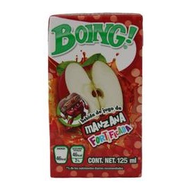 Pascual Caja jugo Boing manzana en minibrik 24P/125M-DespensayMas-Pascual