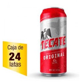 MayoreoTotal Caja cerveza Tecate lata 24P/473M-DespensayMas-MayoreoTotal