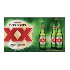 Cuauhtémoc Moctezuma Caja cerveza XX Lager botella 24P/355M - KOZ-DespensayMas-Cuauhtémoc Moctezuma