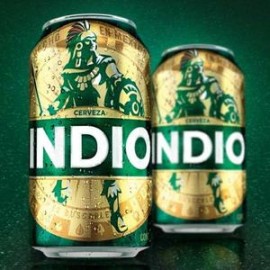 Cuauhtémoc Moctezuma Caja cerveza Indio 12P/355M-DespensayMas-Cuauhtémoc Moctezuma