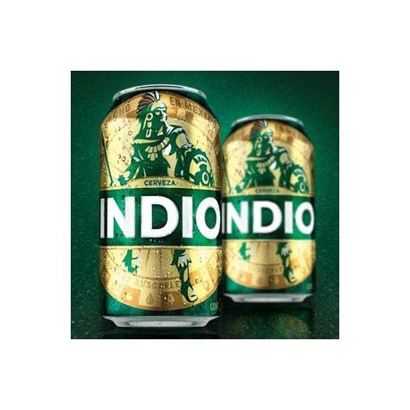 Cuauhtémoc Moctezuma Caja cerveza Indio 12P/355M-DespensayMas-Cuauhtémoc Moctezuma