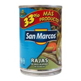 San Marcos Caja Chiles Rajas 215G/24P-DespensayMas-San Marcos