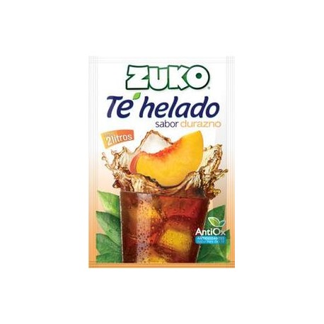 Nutresa Media Caja Té Helado Durazno Zuko 15G/6C/8P-DespensayMas-Nutresa