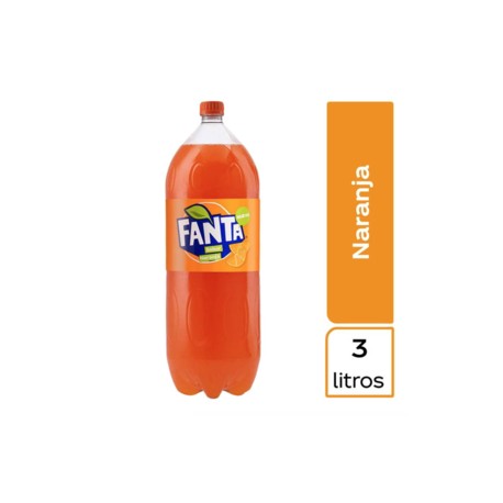 Coca Cola Caja Refresco Fanta Naranja 3L/8P-DespensayMas-Coca Cola