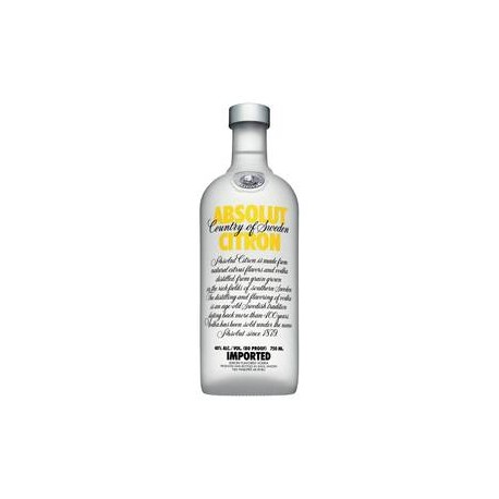 MayoreoTotal Caja Vodka Absolut Citron 12P/750M-DespensayMas-MayoreoTotal