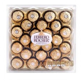 Ferrero Chocolate Ferrero Rocher Relleno de Avellana 24P - ZK-DespensayMas-Ferrero