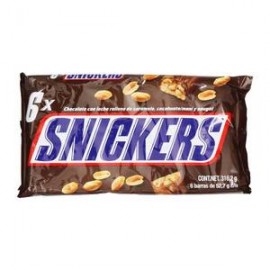 Effem Chocolate Snickers 6P - ZK-DespensayMas-Effem