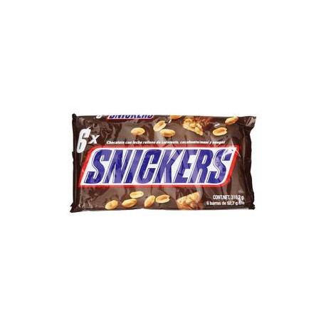 Effem Chocolate Snickers 6P - ZK-DespensayMas-Effem