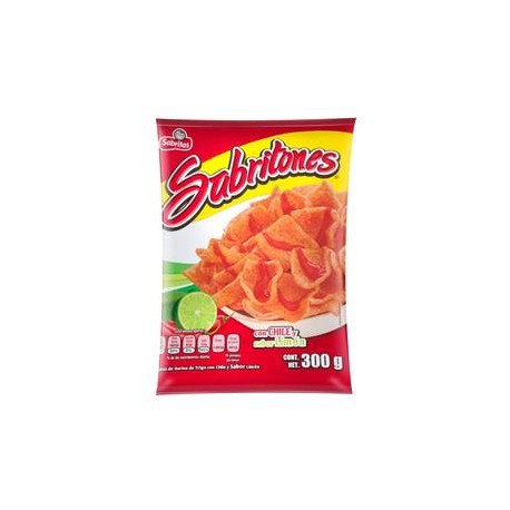 Pepsico Sabritones Sabritas Chile y Limón 300G - ZK-DespensayMas-Pepsico