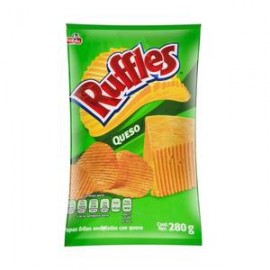 Pepsico Papas Sabritas Ruffles Queso 280G - ZK-DespensayMas-Pepsico