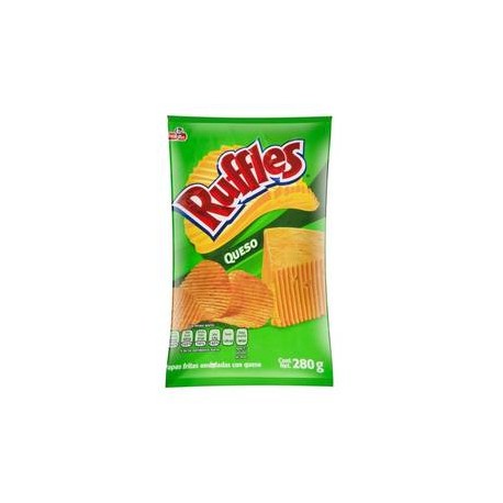 Pepsico Papas Sabritas Ruffles Queso 280G - ZK-DespensayMas-Pepsico