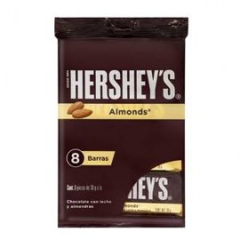 Hersheys Chocolate Hershey's Almendra 8P - ZK-DespensayMas-Hersheys