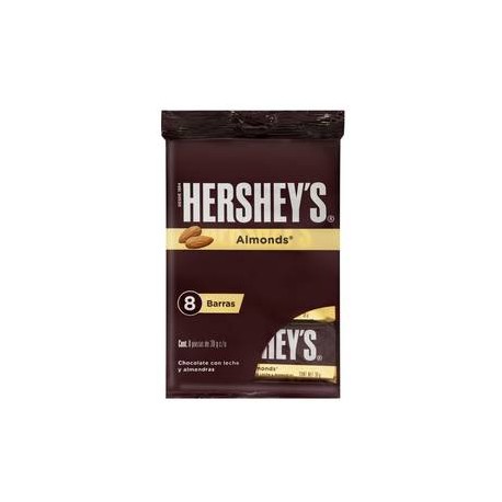 Hersheys Chocolate Hershey's Almendra 8P - ZK-DespensayMas-Hersheys