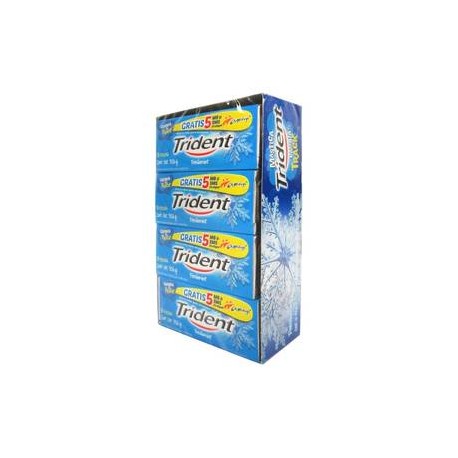 Mondelez Goma de Mascar Trident Freshmint 12P - ZK-DespensayMas-Mondelez