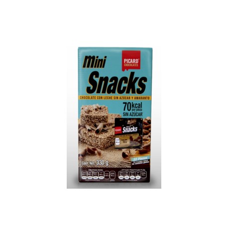 Picard Picard mini snacks de amaranto con chocolate sin azúcar 22P - KOZ-DespensayMas-Picard