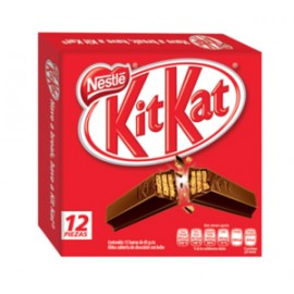 Nestlé Oblea cubierta con chocolate Kit Kat 12P/45G - KOZ-DespensayMas-Nestlé