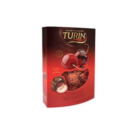 Turin Cereza cubierta de chocolate semi amargo Turin 420G - KOZ-DespensayMas-Turin