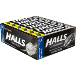 Mondelez Caja Dulces Halls extra strong 30C/12P-DespensayMas-Mondelez