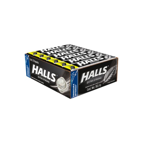 Mondelez Caja Dulces Halls extra strong 30C/12P-DespensayMas-Mondelez