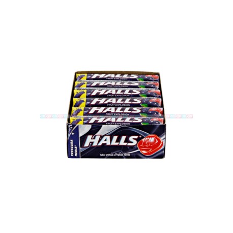 Mondelez Caja Dulces Halls frutos rojos 30C/12P-DespensayMas-Mondelez