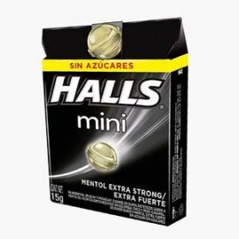 Mondelez Caja Dulce Halls Mini Strong 8C/18P-DespensayMas-Mondelez