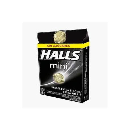 Mondelez Caja Dulce Halls Mini Strong 8C/18P-DespensayMas-Mondelez