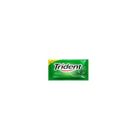 Mondelez Caja Chicles Trident Slab 6S yerba 30C/18P/10G-DespensayMas-Mondelez