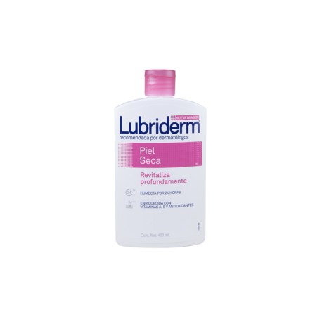 Johnson & Johnson Caja Crema Corporal Lubriderm para Piel Seca 400M/12P-DespensayMas-Johnson & Johnson