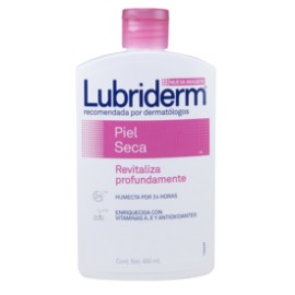 Johnson & Johnson Media Caja Crema Corporal Lubriderm para Piel Seca 400M/6P-DespensayMas-Johnson & Johnson