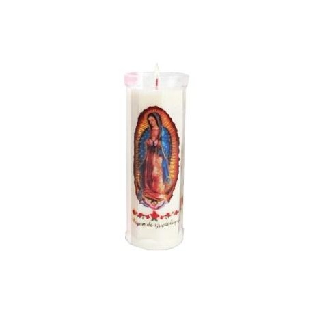 San Felipe Media Caja Veladora Semanal Virgen de Guadalupe 6P-DespensayMas-San Felipe