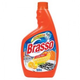 Reckitt Benckiser Caja Limpiador Brasso Ant. Naranja 650M/24P-DespensayMas-Reckitt Benckiser