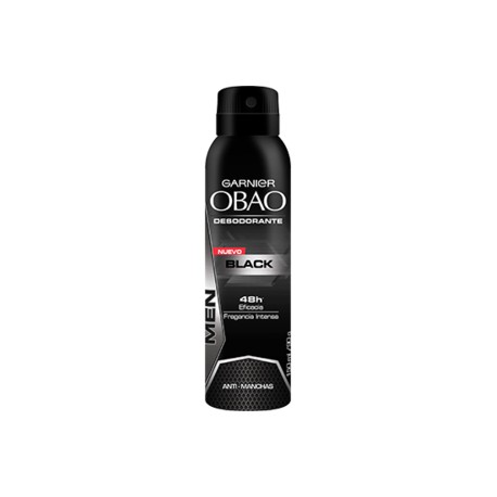 Garnier Caja Desodorante Obao Spray Hombre Black 150M/12P-DespensayMas-Garnier