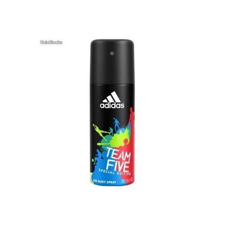 Coty Caja Desodorante Adidas Hombre Aero Team Five 150M/12P-DespensayMas-Coty