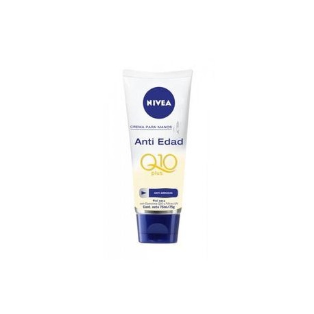 Beierdorf Caja Crema Nivea Hand Antiedad Q10 Plus 75G/12P-DespensayMas-Beierdorf