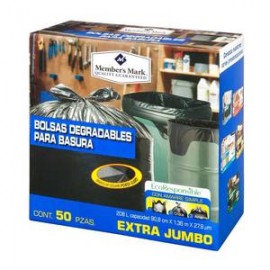 Member´s Mark Bolsa para basura Member's Mark Extra Jumbo 50P - ZK-DespensayMas-Member´s Mark