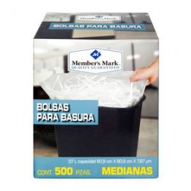 Member´s Mark Bolsas para Basura Member's Mark Medianas 500P - ZK-DespensayMas-Member´s Mark